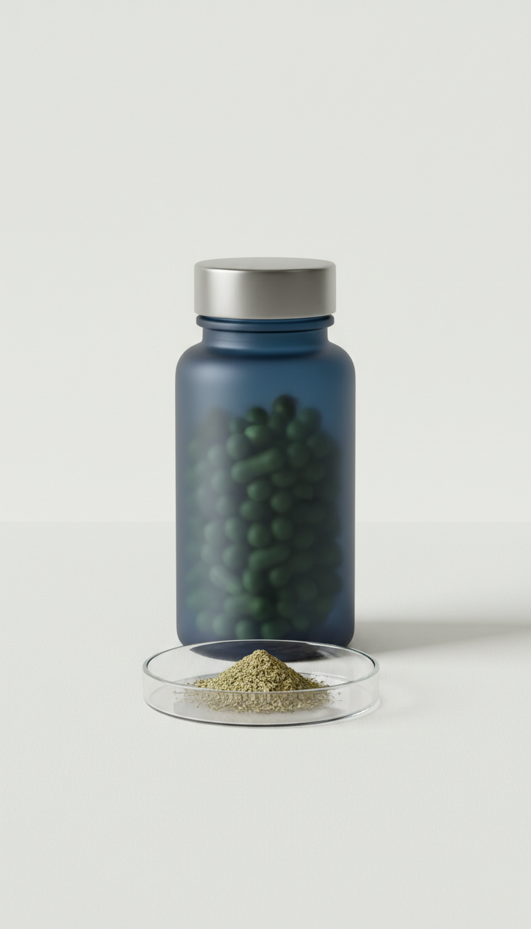 Matte-Finish Vitality Supplement