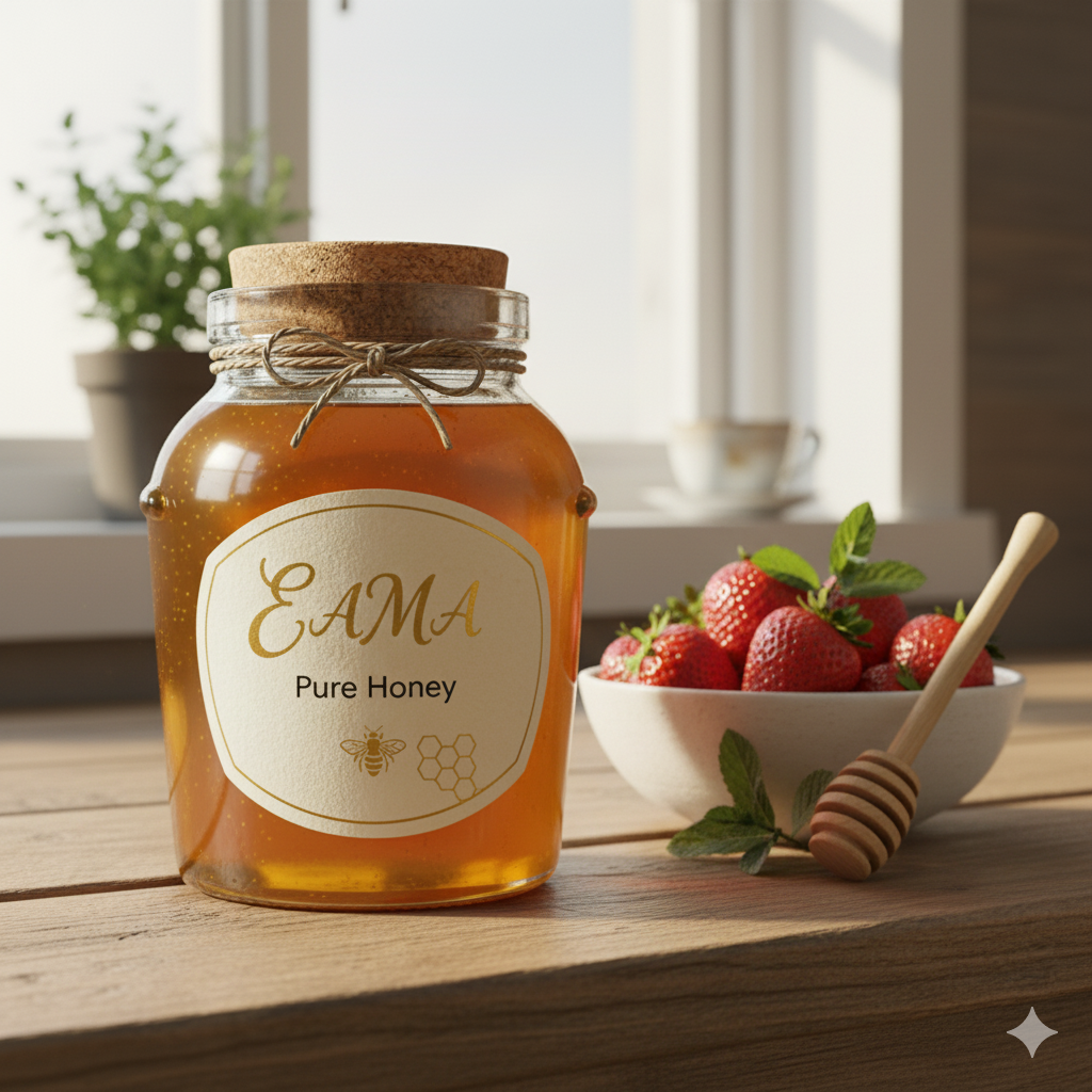 EAMA Pure Honey - Golden Nectar from Nature's Finest