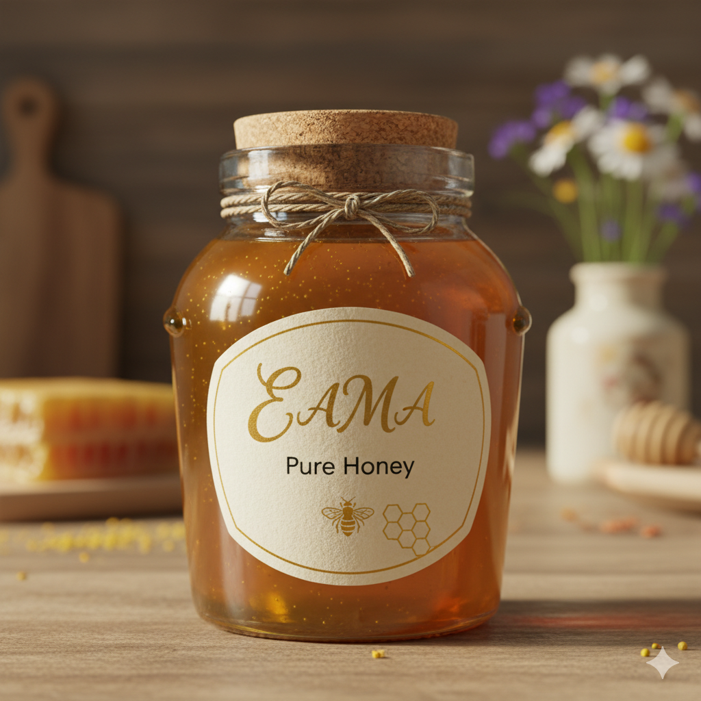EAMA Pure Honey - Golden Nectar from Nature's Finest